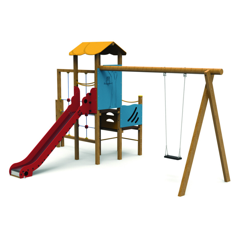 Structure multijeux avec portique HIBOU direct urbain